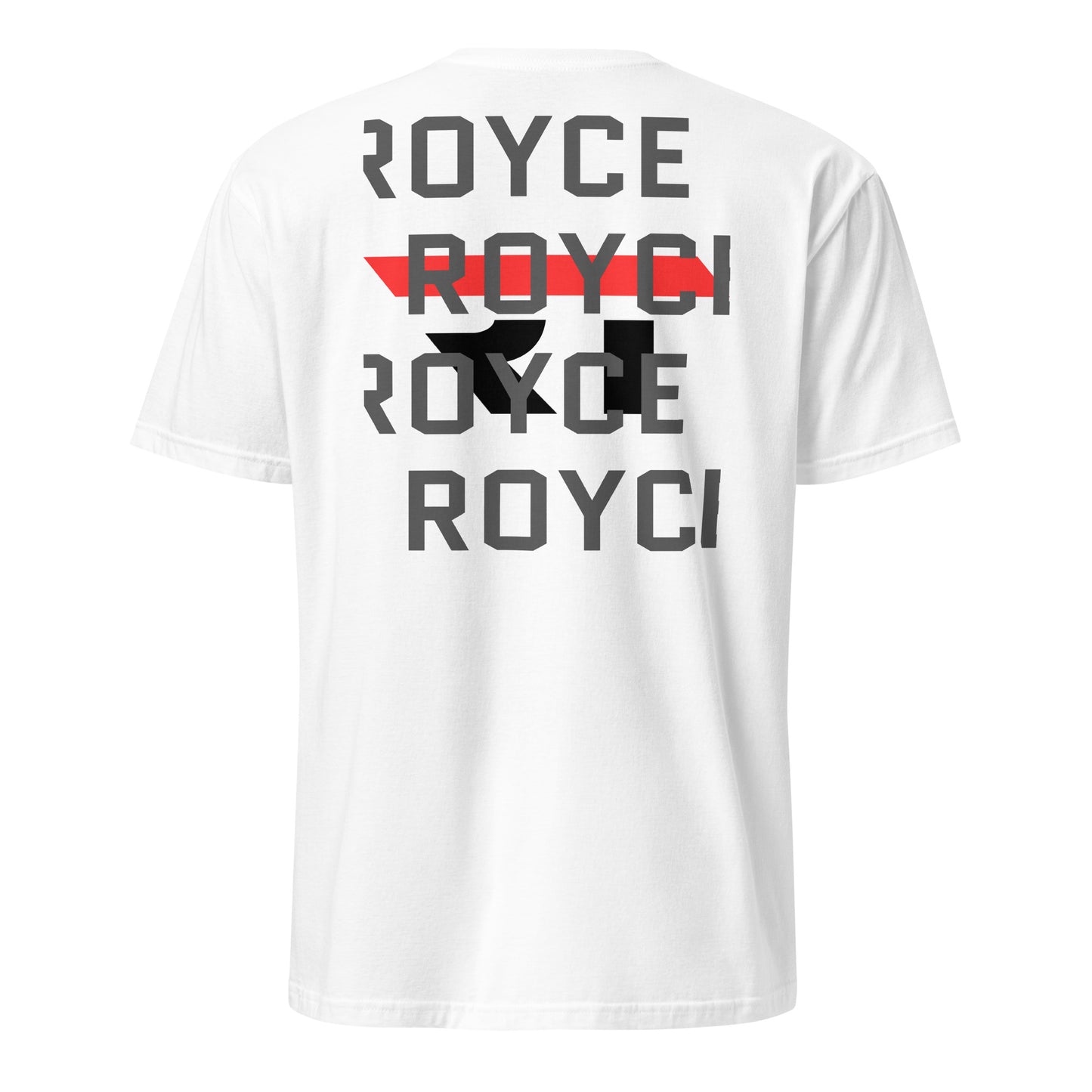 ROYCE Unisex T-shirt White Back